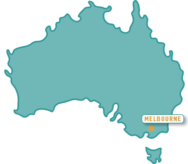 Australia Work & Travel Melbourne - 8 Days Map