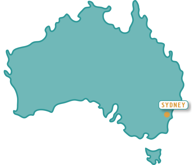 Australia Work & Travel Sydney - 8 Days Map