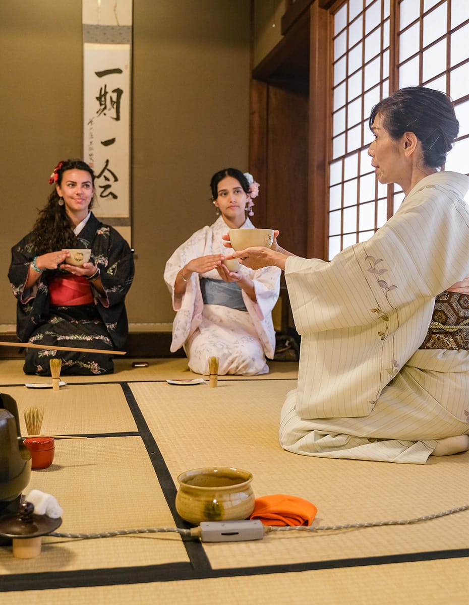 Experience a Japanese tea ceremony & learn the art of matcha
