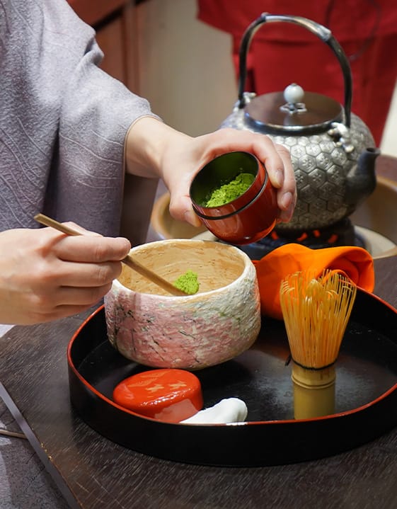 Experience a Japanese tea ceremony & learn the art of matcha