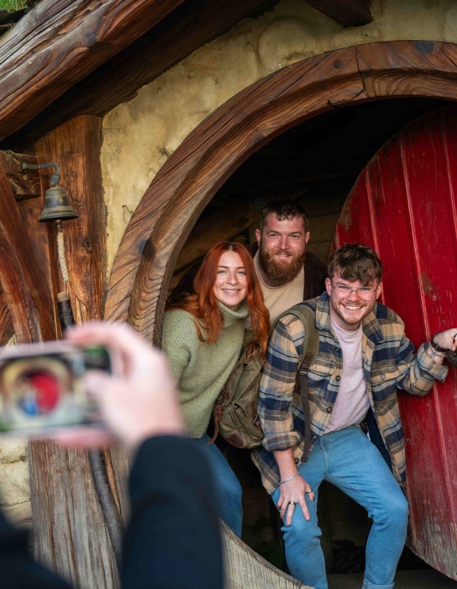 Visit the Hobbiton movie set in Matamata