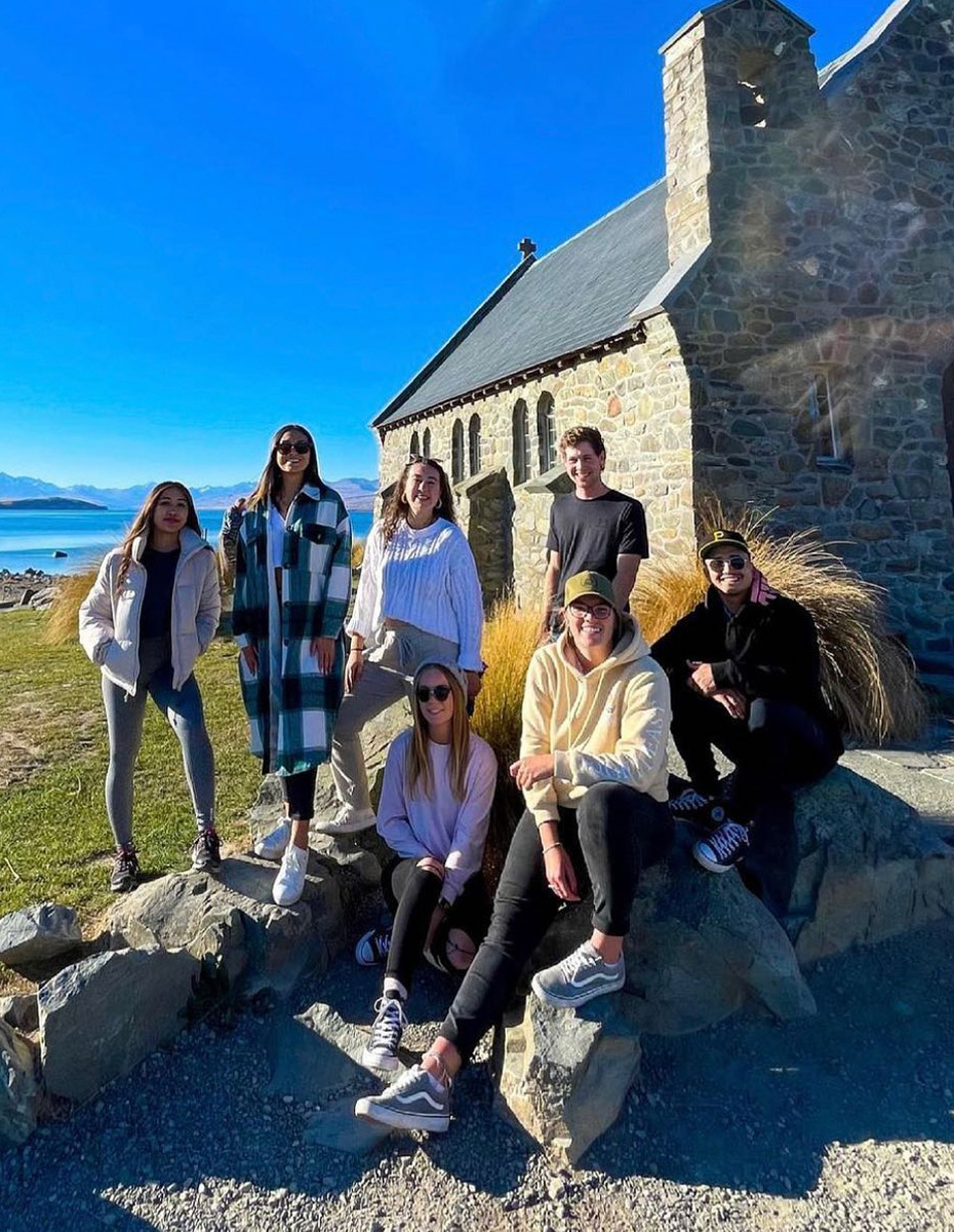 Visit the iconic Church of the Good Shepherd at Lake Tekapo