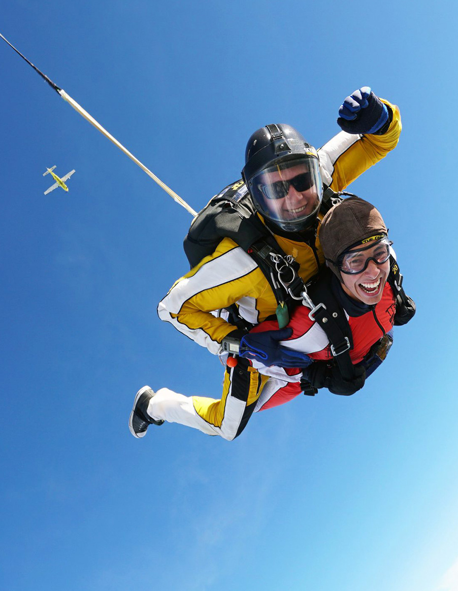 Skydive over the stunning views of the South Island