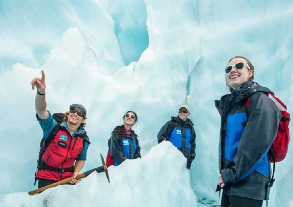 Gaze into the Franz Josef Glacier from its stunning viewpoint