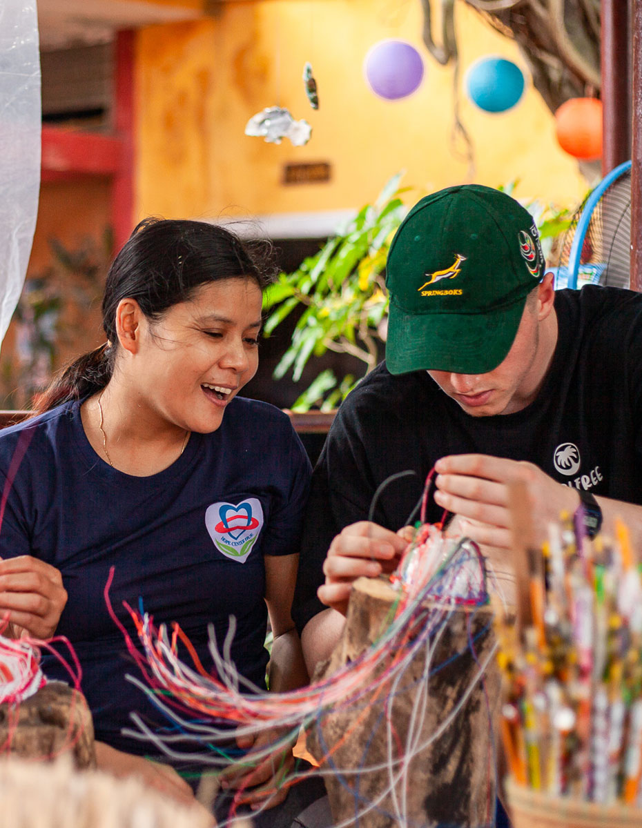 Local community giving back project in Hue